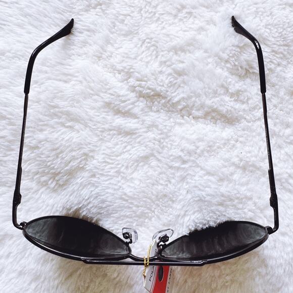 Freya Blue w/Black Rim Mirrored Sunglasses - Picture 9 of 15